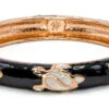 Medium Island Bangle - Honu Design: Black -Fashion Jewelry Store 69875 ME HO BLACK IslandBangles 38619.1680826459
