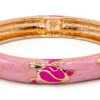 Medium Island Bangle - Honu Design: Pink -Fashion Jewelry Store 69875 ME HO PINK IslandBangles 50723.1680826514