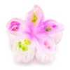 Painted Large Jaw Style Hair Clip: Light Purple -Fashion Jewelry Store 70156 PAINTED LIGHT PURPLE HawaiianGlamour LargeHairClip 78052.1695851489
