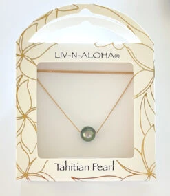 Tahitian Pearl Float Gold Chain Necklace 9 Tahitian Pearl Float Gold Chain Necklace -Fashion Jewelry Store TAGNKFL 4 34145.1705714639