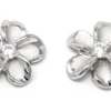 Moana Collection Sterling Silver Earring Stud: Solid Plumeria -Fashion Jewelry Store jewelry moanaearringstudplumeria ss.52441 33527.1595295710.1280.1280 02068.1635205721.1280.1280 86996.1697162914